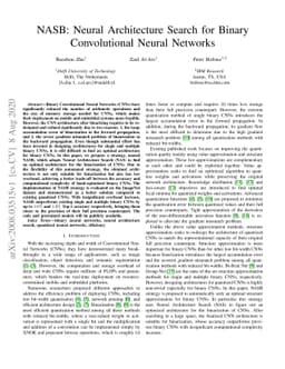 NASB: Neural Architecture Search for Binary Convolutional Neural
  Networks