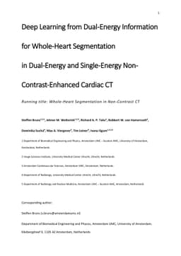 Deep Learning from Dual-Energy Information for Whole-Heart Segmentation
  in Dual-Energy and Single-Energy Non-Contrast-Enhanced Cardiac CT