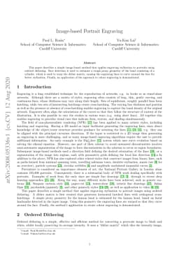 Image-based Portrait Engraving