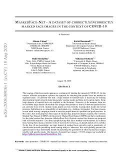 MaskedFace-Net -- A Dataset of Correctly/Incorrectly Masked Face Images
  in the Context of COVID-19