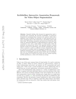 ScribbleBox: Interactive Annotation Framework for Video Object
  Segmentation