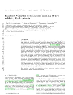 Exoplanet Validation with Machine Learning: 50 new validated Kepler
  planets