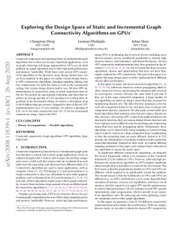 Exploring the Design Space of Static and Incremental Graph Connectivity
  Algorithms on GPUs