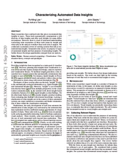 Characterizing Automated Data Insights