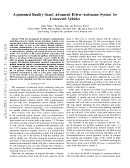 Augmented Reality-Based Advanced Driver-Assistance System for Connected
  Vehicles