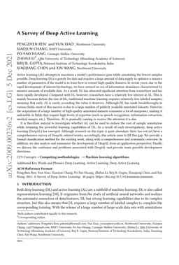 A Survey of Deep Active Learning