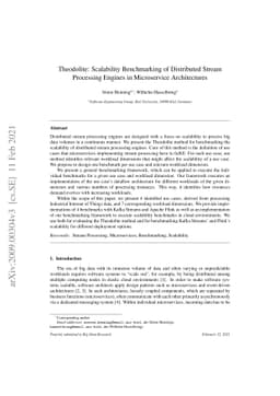 Theodolite: Scalability Benchmarking of Distributed Stream Processing
  Engines in Microservice Architectures