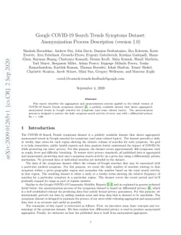 Google COVID-19 Search Trends Symptoms Dataset: Anonymization Process
  Description (version 1.0)
