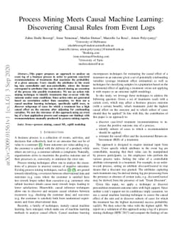 Process Mining Meets Causal Machine Learning: Discovering Causal Rules
  from Event Logs