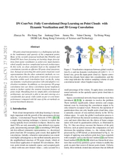 DV-ConvNet: Fully Convolutional Deep Learning on Point Clouds with
  Dynamic Voxelization and 3D Group Convolution