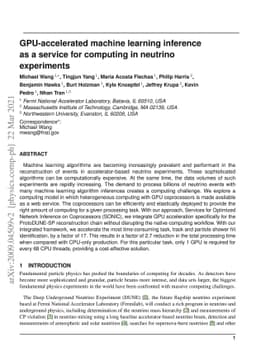 GPU-accelerated machine learning inference as a service for computing in
  neutrino experiments