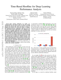 Time-Based Roofline for Deep Learning Performance Analysis