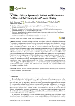 CONDA-PM -- A Systematic Review and Framework for Concept Drift Analysis
  in Process Mining