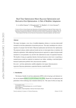 Real-Time Optimization Meets Bayesian Optimization and Derivative-Free
  Optimization: A Tale of Modifier Adaptation