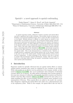 Spatial+: a novel approach to spatial confounding