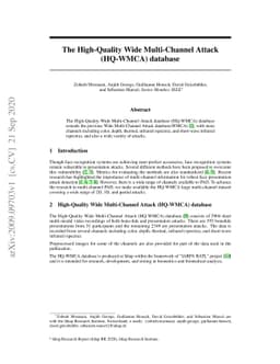 The High-Quality Wide Multi-Channel Attack (HQ-WMCA) database
