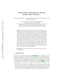 Zeroth-Order Algorithms for Smooth Saddle-Point Problems