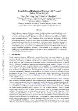 Towards Causal Explanation Detection with Pyramid Salient-Aware Network