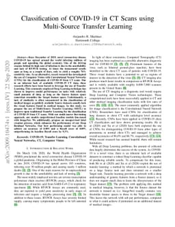 Classification of COVID-19 in CT Scans using Multi-Source Transfer
  Learning