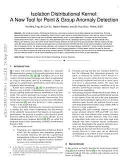 Isolation Distributional Kernel: A New Tool for Point & Group Anomaly
  Detection