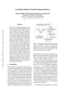 Case-Based Abductive Natural Language Inference