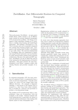 TorchRadon: Fast Differentiable Routines for Computed Tomography