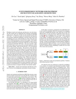 Event-Independent Network for Polyphonic Sound Event Localization and
  Detection