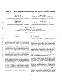 Deep4Air: A Novel Deep Learning Framework for Airport Airside
  Surveillance