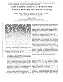 Data-efficient Online Classification with Siamese Networks and Active
  Learning