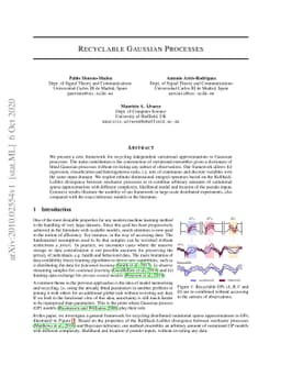 Recyclable Gaussian Processes