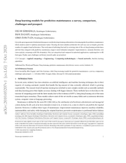 Deep learning models for predictive maintenance: a survey, comparison,
  challenges and prospect