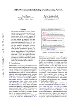 SRLGRN: Semantic Role Labeling Graph Reasoning Network