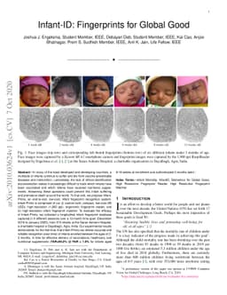 Infant-ID: Fingerprints for Global Good