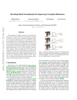 Revisiting Batch Normalization for Improving Corruption Robustness