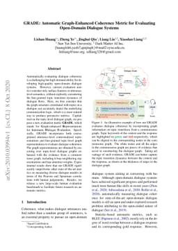 GRADE: Automatic Graph-Enhanced Coherence Metric for Evaluating
  Open-Domain Dialogue Systems