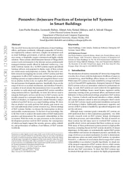 PoisonIvy: (In)secure Practices of Enterprise IoT Systems in Smart
  Buildings