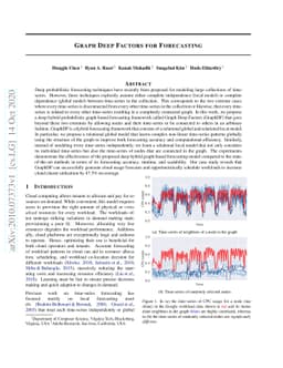 Graph Deep Factors for Forecasting