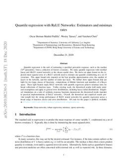 Quantile regression with deep ReLU Networks: Estimators and minimax
  rates