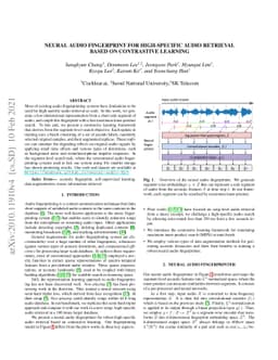 Neural Audio Fingerprint for High-specific Audio Retrieval based on
  Contrastive Learning
