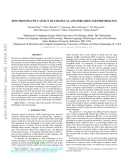 How Phonotactics Affect Multilingual and Zero-shot ASR Performance