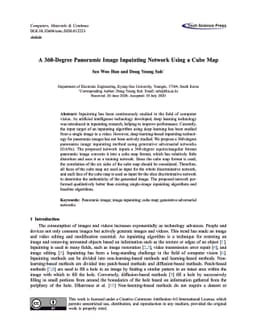 PIINET: A 360-degree Panoramic Image Inpainting Network Using a Cube Map