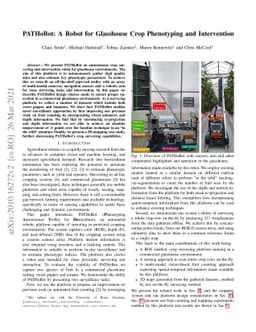 PATHoBot: A Robot for Glasshouse Crop Phenotyping and Intervention