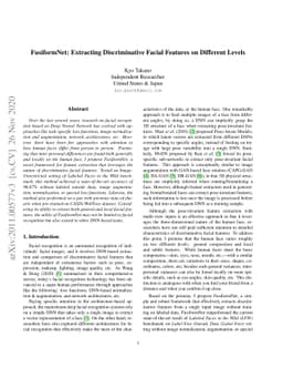 FusiformNet: Extracting Discriminative Facial Features on Different
  Levels