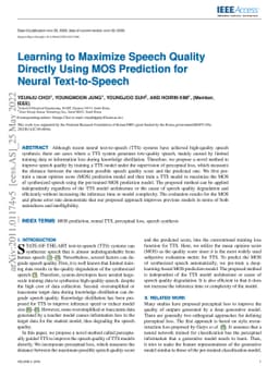 Learning to Maximize Speech Quality Directly Using MOS Prediction for
  Neural Text-to-Speech