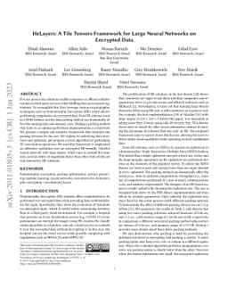 HeLayers: A Tile Tensors Framework for Large Neural Networks on
  Encrypted Data