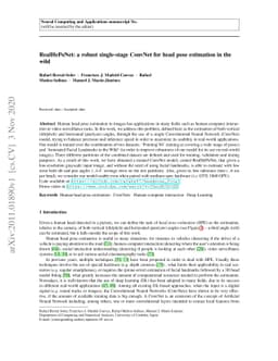 RealHePoNet: a robust single-stage ConvNet for head pose estimation in
  the wild