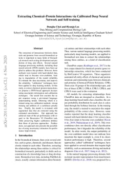 Extracting Chemical-Protein Interactions via Calibrated Deep Neural
  Network and Self-training