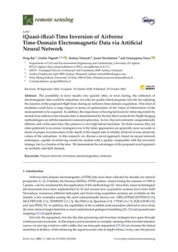 (Quasi-)Real-Time Inversion of Airborne Time-Domain Electromagnetic Data
  via Artificial Neural Network