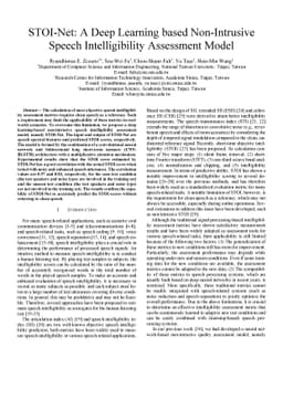 STOI-Net: A Deep Learning based Non-Intrusive Speech Intelligibility
  Assessment Model