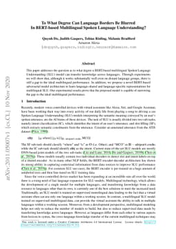 To What Degree Can Language Borders Be Blurred In BERT-based
  Multilingual Spoken Language Understanding?